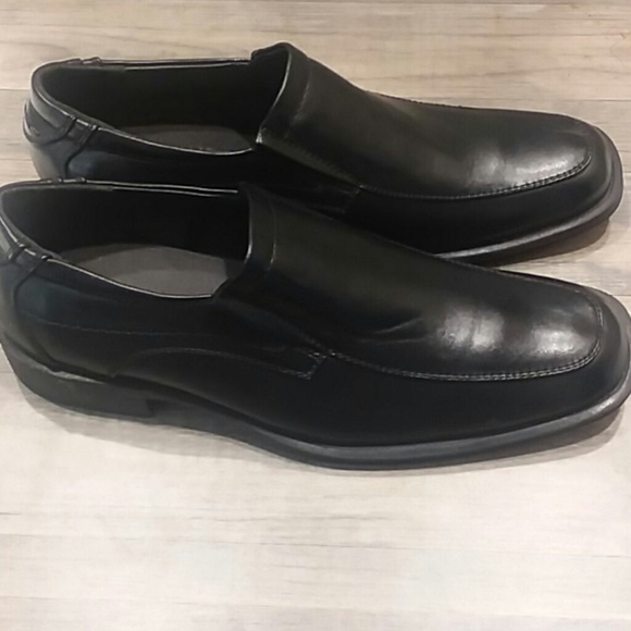Perry Ellis portfolio Men Leather Oxford Office Church y2k Formal Shoes Size 8.5 main image 5